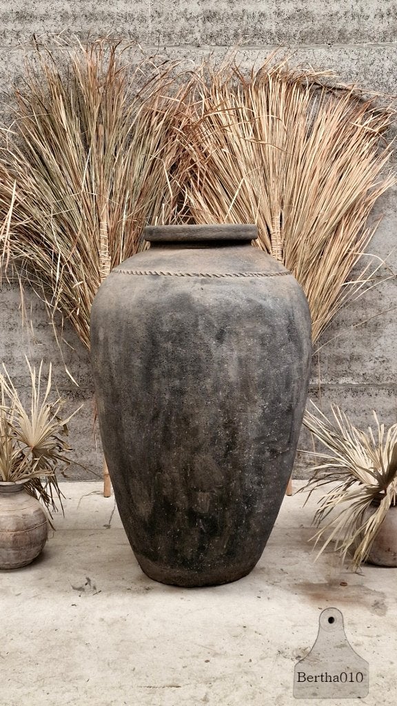 Authentieke Oosterse kleipot XXL 147254 150 cm hoog, Ophalen of Verzenden