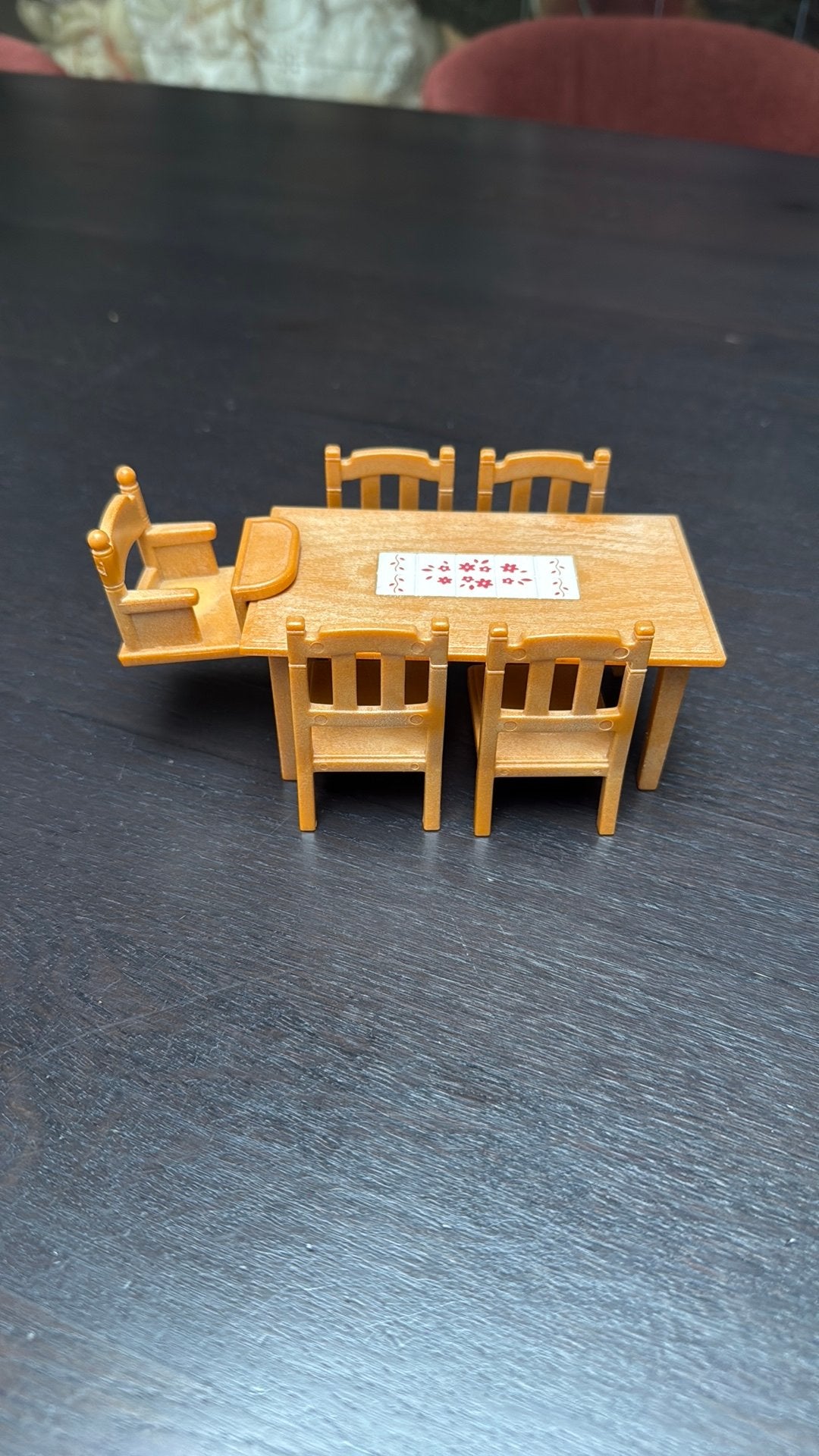 Sylvanian 4506 eettafelset., Ophalen of Verzenden, Zo goed als nieuw, Jongen of Meisje
