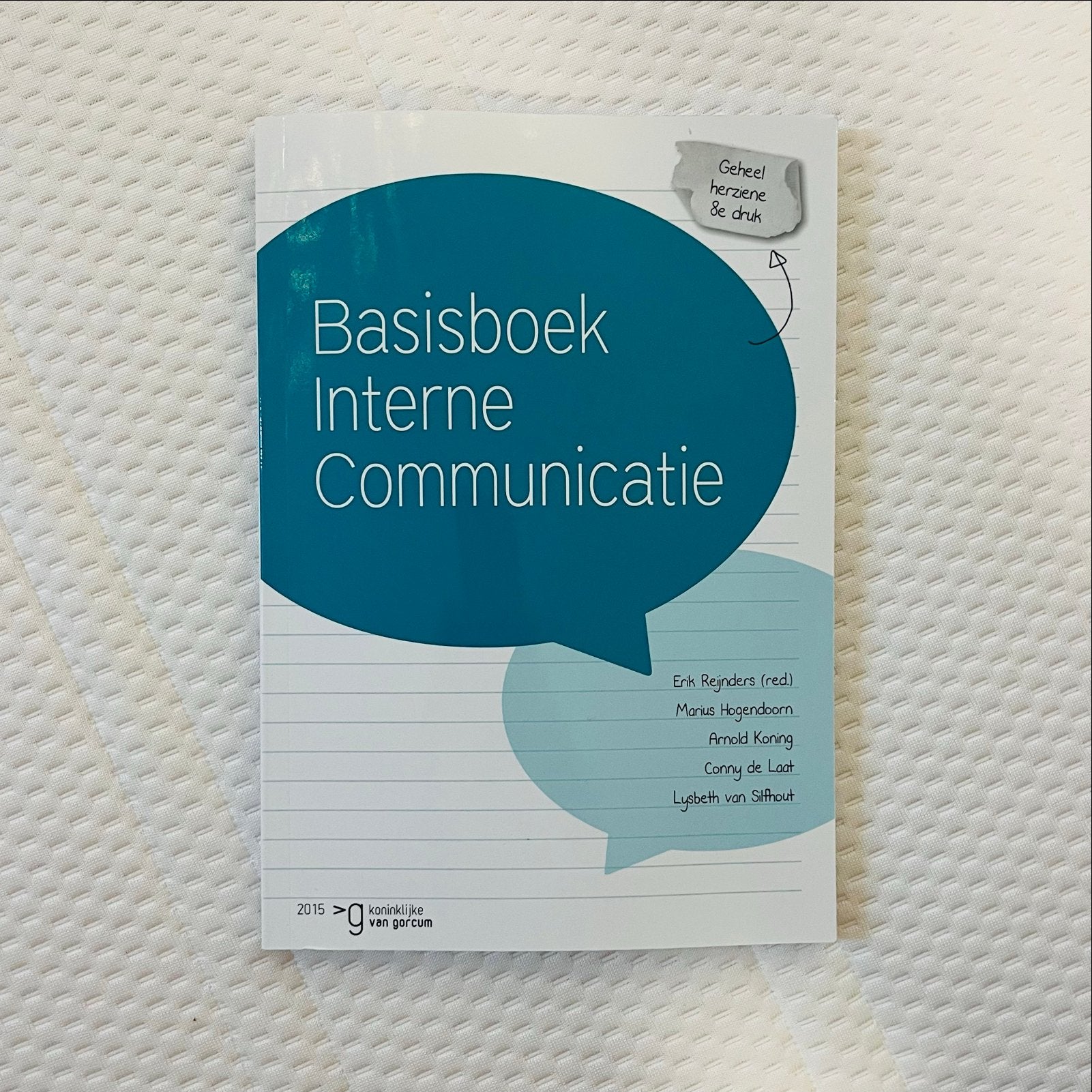 Basisboek Interne Communicatie - 8e druk, Ophalen of Verzenden, Gamma, Nieuw, HBO