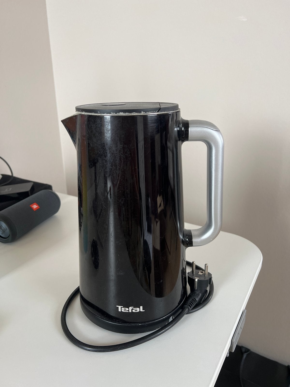 Tefal waterkoker met temperatuurweergave, 1 tot 2 liter, Ophalen, Gebruikt, Draadloos