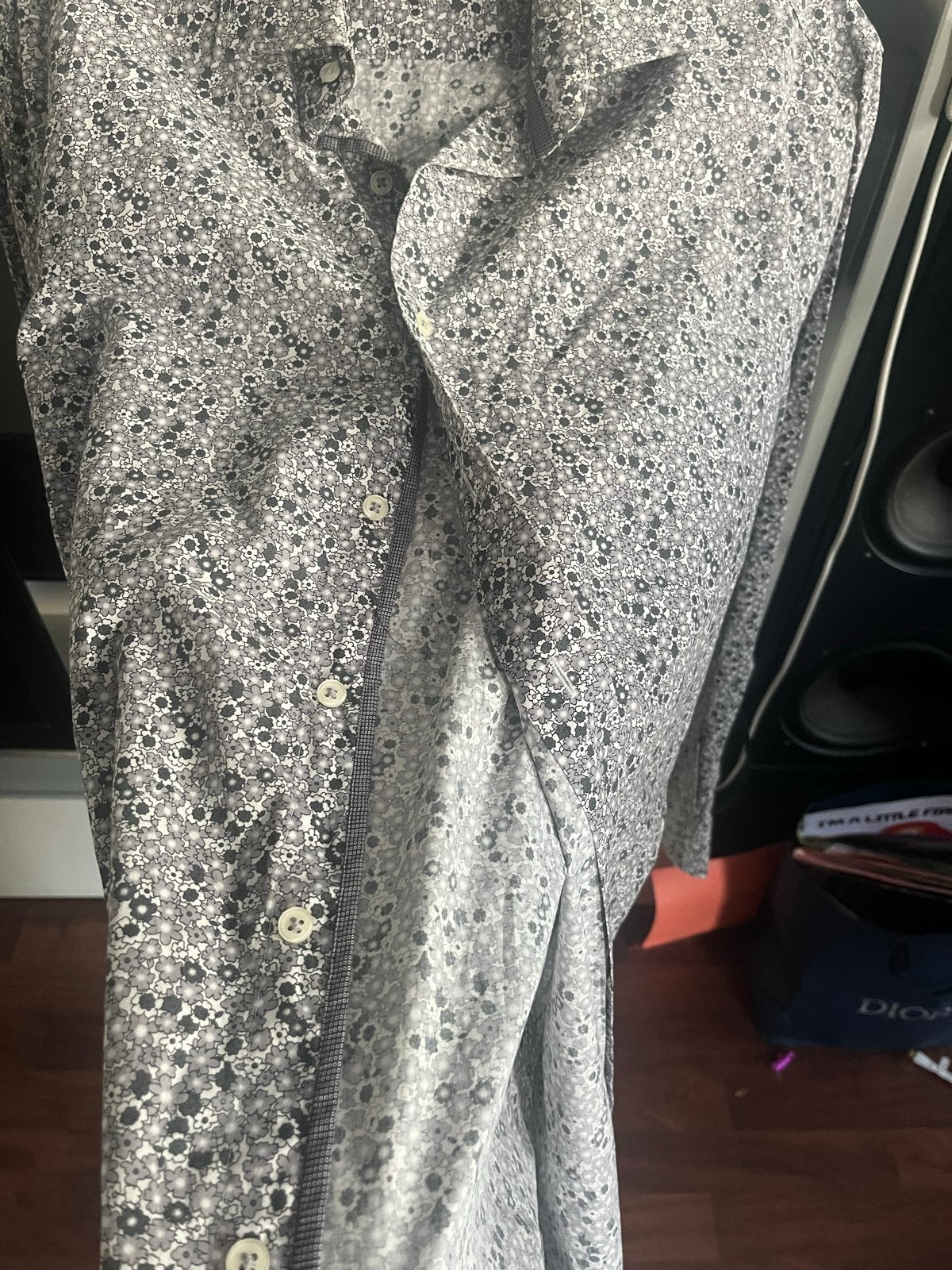 Michaelis Slim Fit overhemd , maat 40(M),coton, Kleding | Heren, Overhemden, Ophalen of Verzenden, Zo goed als nieuw, Grijs, Halswijdte 39/40 (M)
