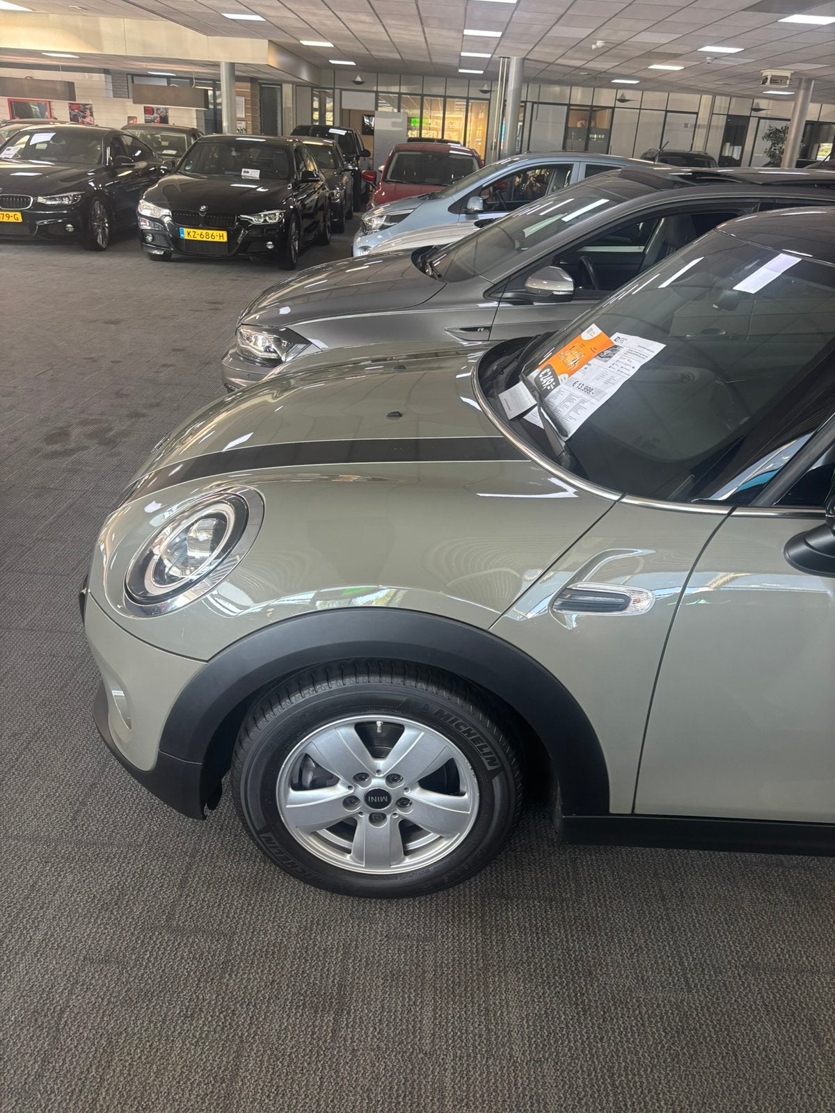 Mini zomerbanden Michelin incl velg 175/35, Auto-onderdelen, Ophalen, Gebruikt, 15 inch, Velg(en)