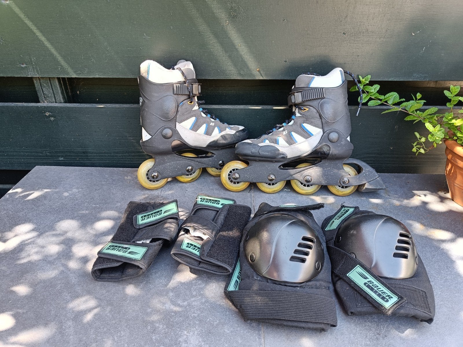 K2 Ascent-W Inline Skates met Bescherming - Maat 37, Ophalen, K2, Gebruikt, Inline skates 4 wielen