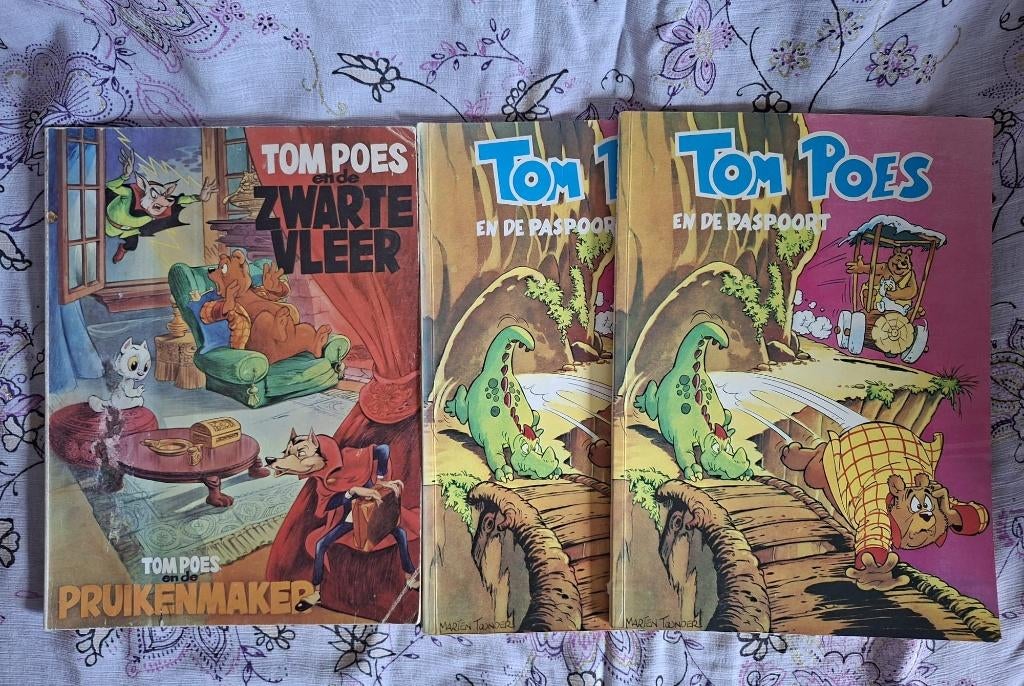 Tom Poes stripboeken, Boeken, Stripboeken, Gelezen, Meerdere stripboeken, Ophalen of Verzenden