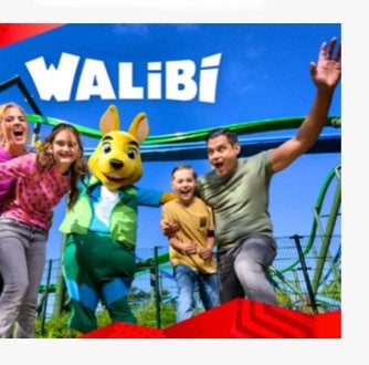 Walibi tickets 20 oktober - 2 stuks (spooky days), Twee personen, Ticket of Toegangskaart