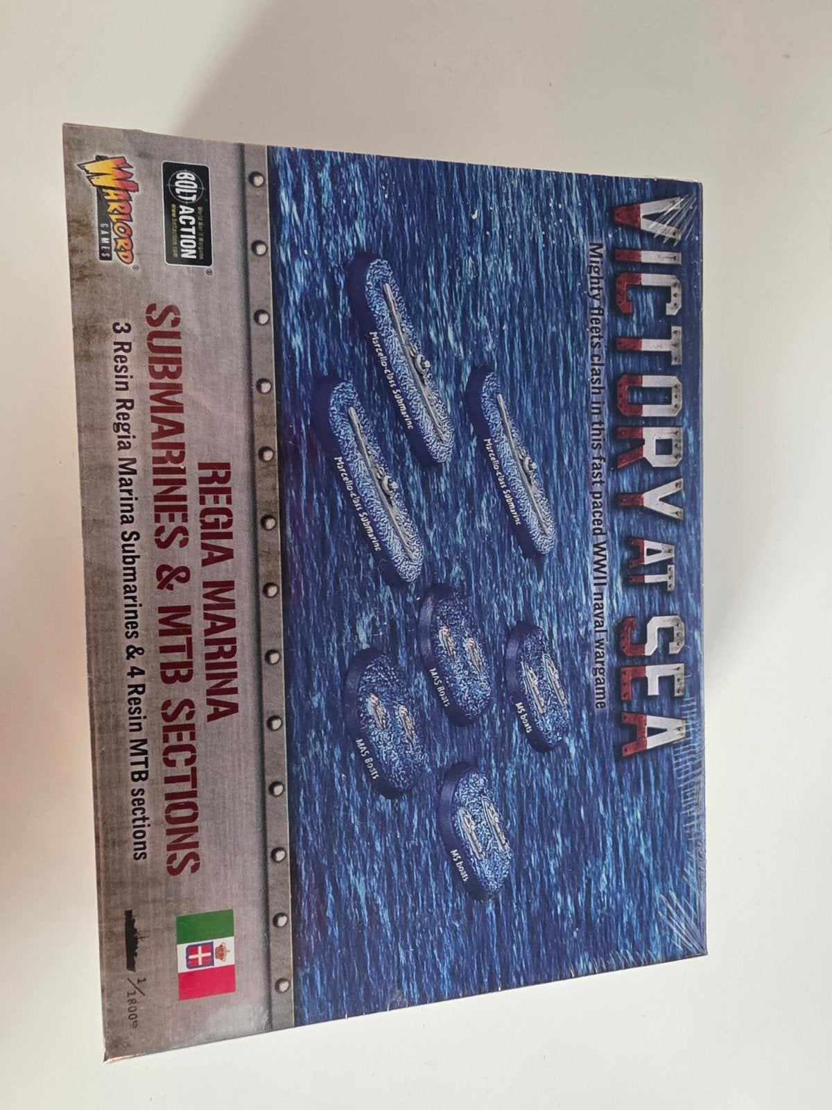 Victory at Sea: Regia Marina Onderzeeërs & MTB Secties, Hobby en Vrije tijd, Ophalen of Verzenden, Nieuw, Historisch, Figuurtje(s)