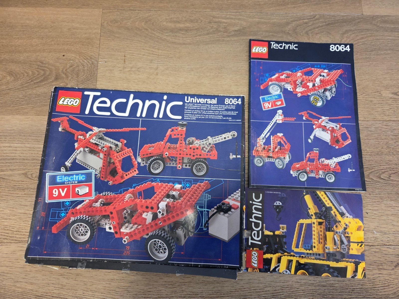 Lego Technic 8064 Universal Set (niet compleet), Gebruikt, Lego, Ophalen of Verzenden, Technic