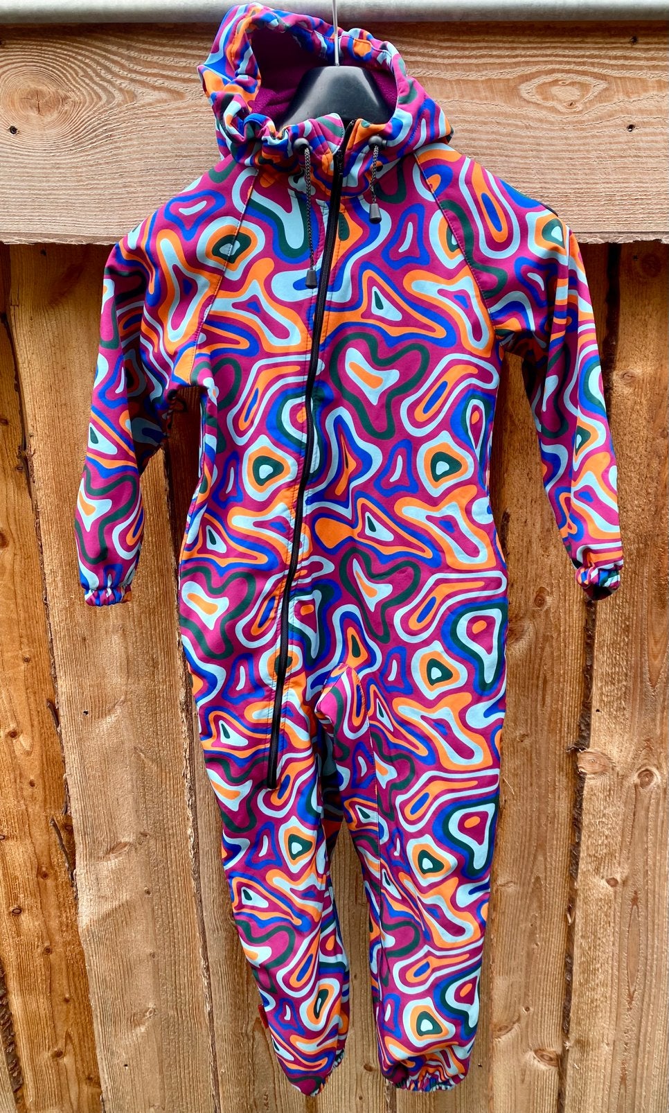 Ielm Waterproof Softshell Buitenspeelpak maat 128, Kinderen en Baby's, Kinderkleding | Maat 128, Ophalen, Zo goed als nieuw, Jongen of Meisje