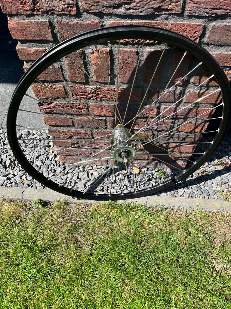 Nexus wielen, Fietsen en Brommers, Fietsonderdelen, Gebruikt, Wiel, Aluminium, Ophalen