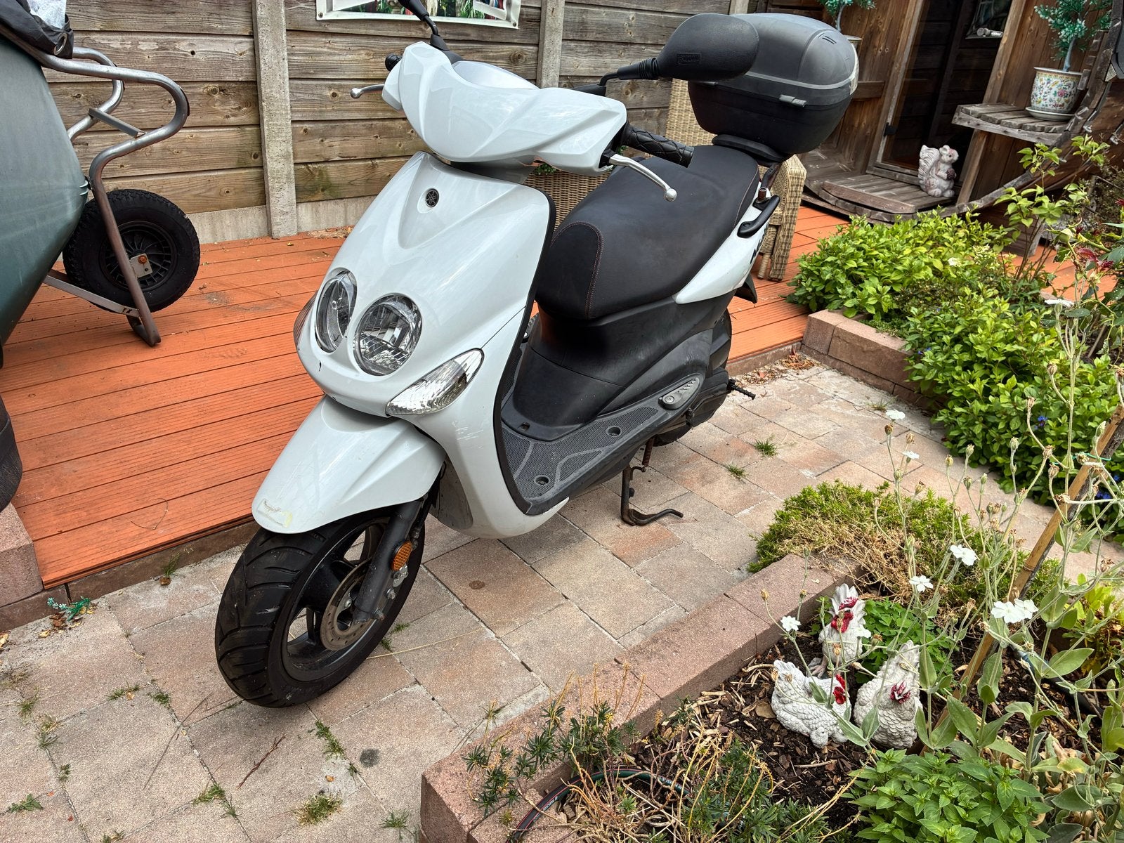 Yamaha Neos Scooter - Wit, Goede Staat, Fietsen en Brommers, Scooters | Yamaha, Ophalen of Verzenden, Gebruikt, Benzine, Neo's