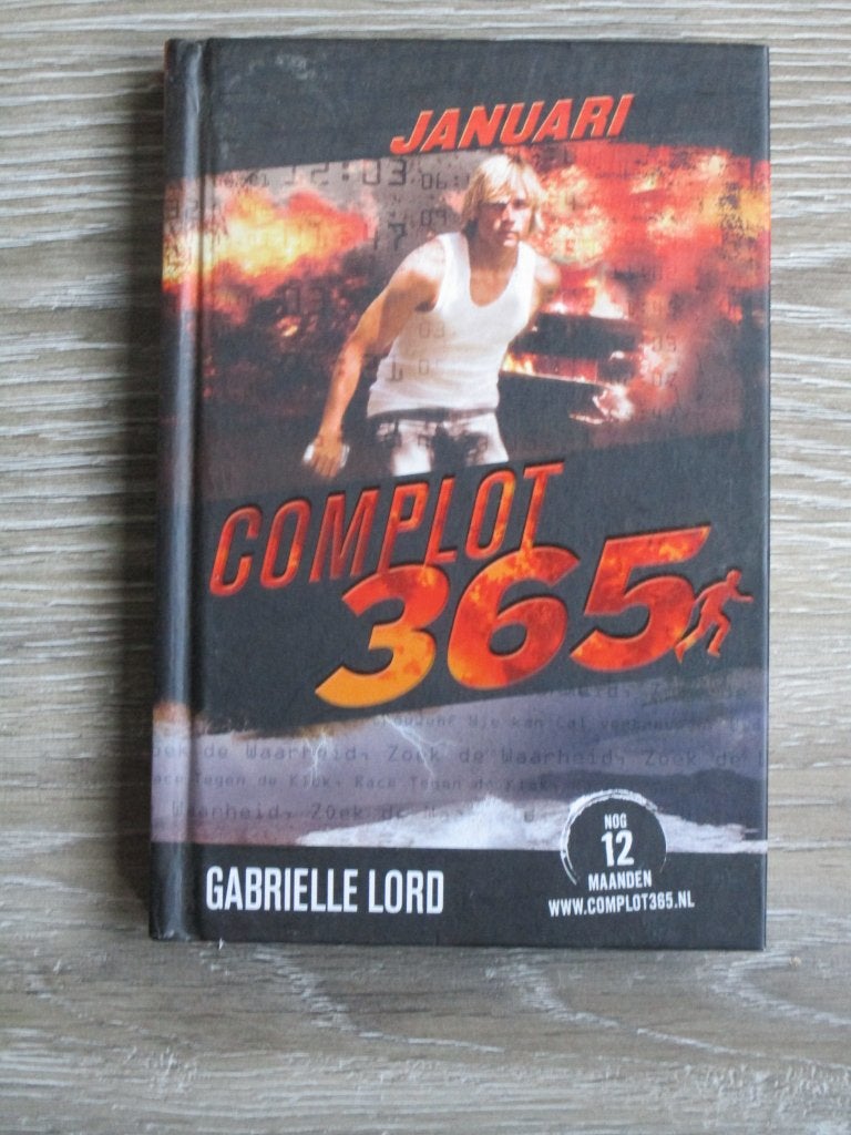 Complot 365 - Januari - Gabrielle Lord, Ophalen of Verzenden, Gelezen, Fictie algemeen