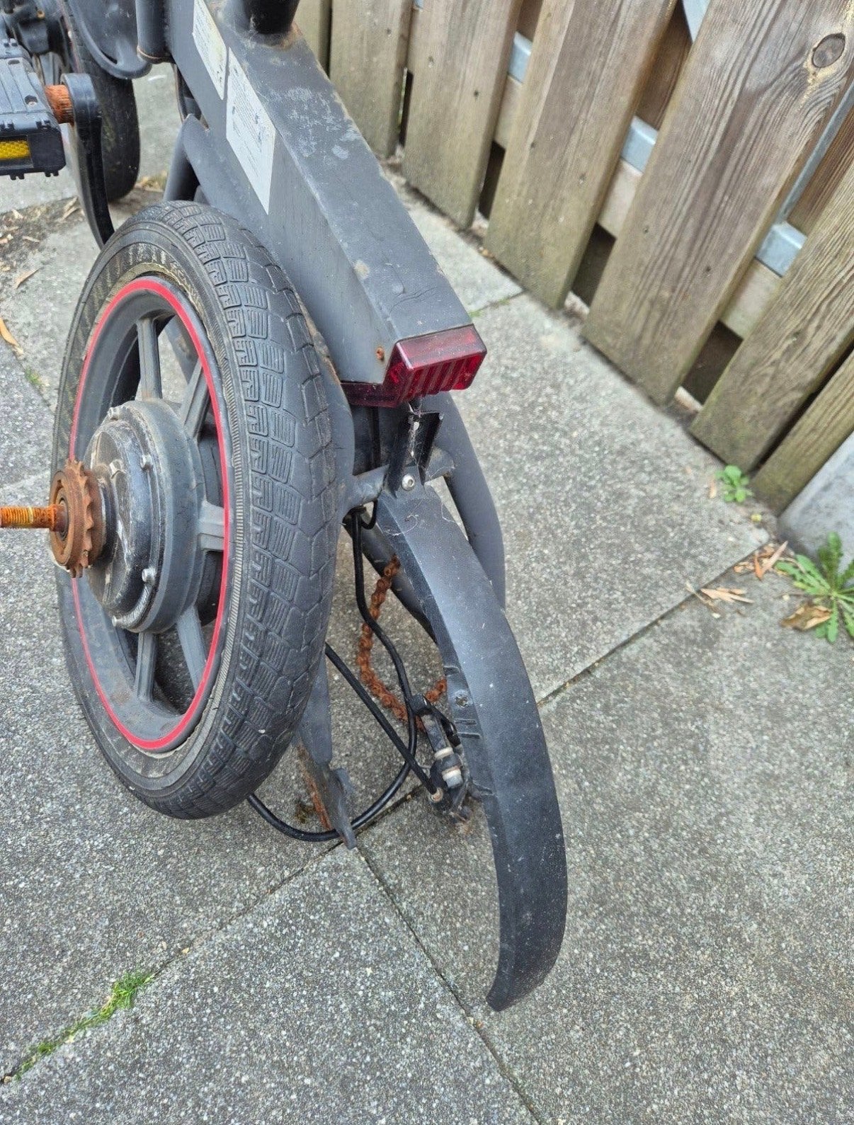 Windgoo B20 elektrische vouwfiets - voor onderdelen, Fietsen en Brommers, Elektrische fietsen, Gebruikt, Overige merken, Minder dan 47 cm