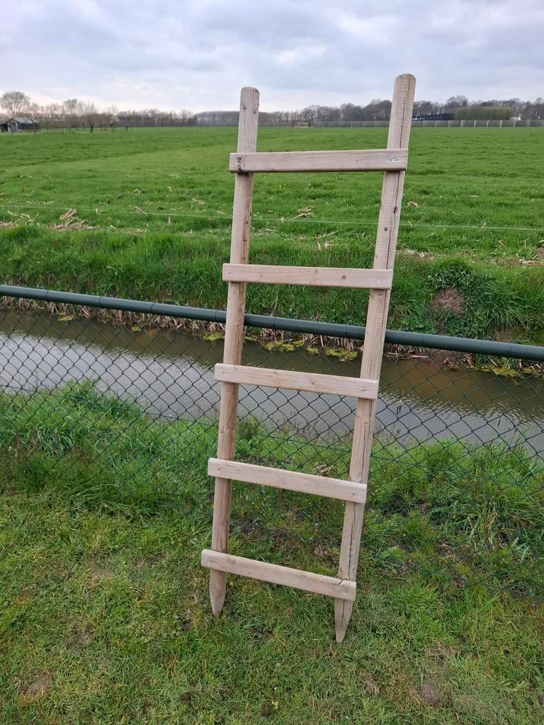 Houten laddertje 180cm met 5 treden, Ophalen, Minder dan 2 meter