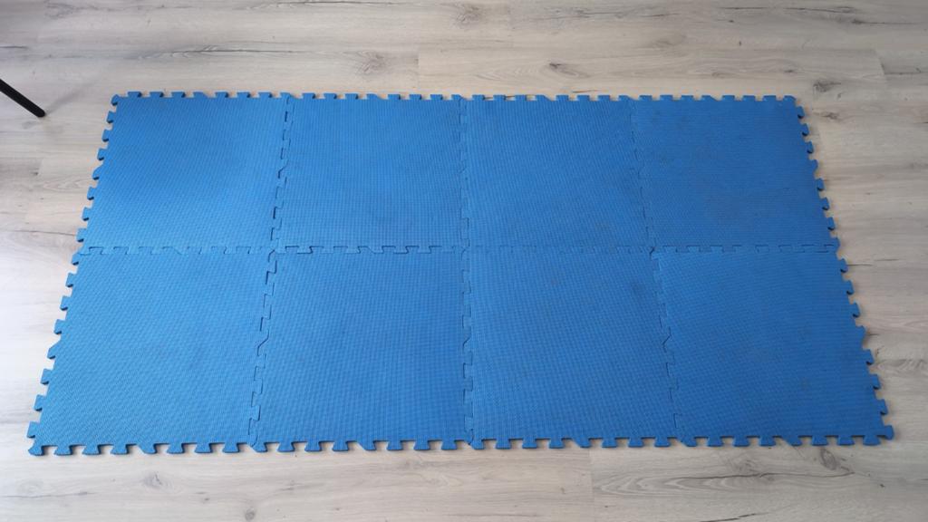 8x Antislip Zwembad Tegels 50x50 cm - Blauw, Tuin en Terras, Ophalen of Verzenden, Gebruikt, Overige typen