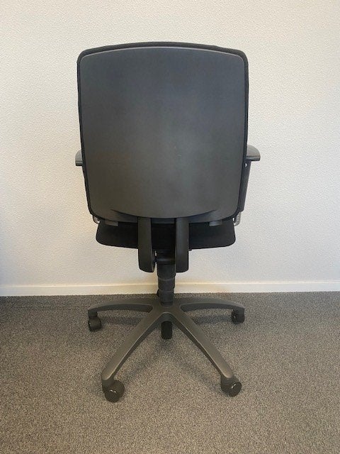 Bureaustoelen Drabert Entrada, met nieuwe stof / refurbished, Niet ingevuld, Gebruikt, Zwart, Niet ingevuld