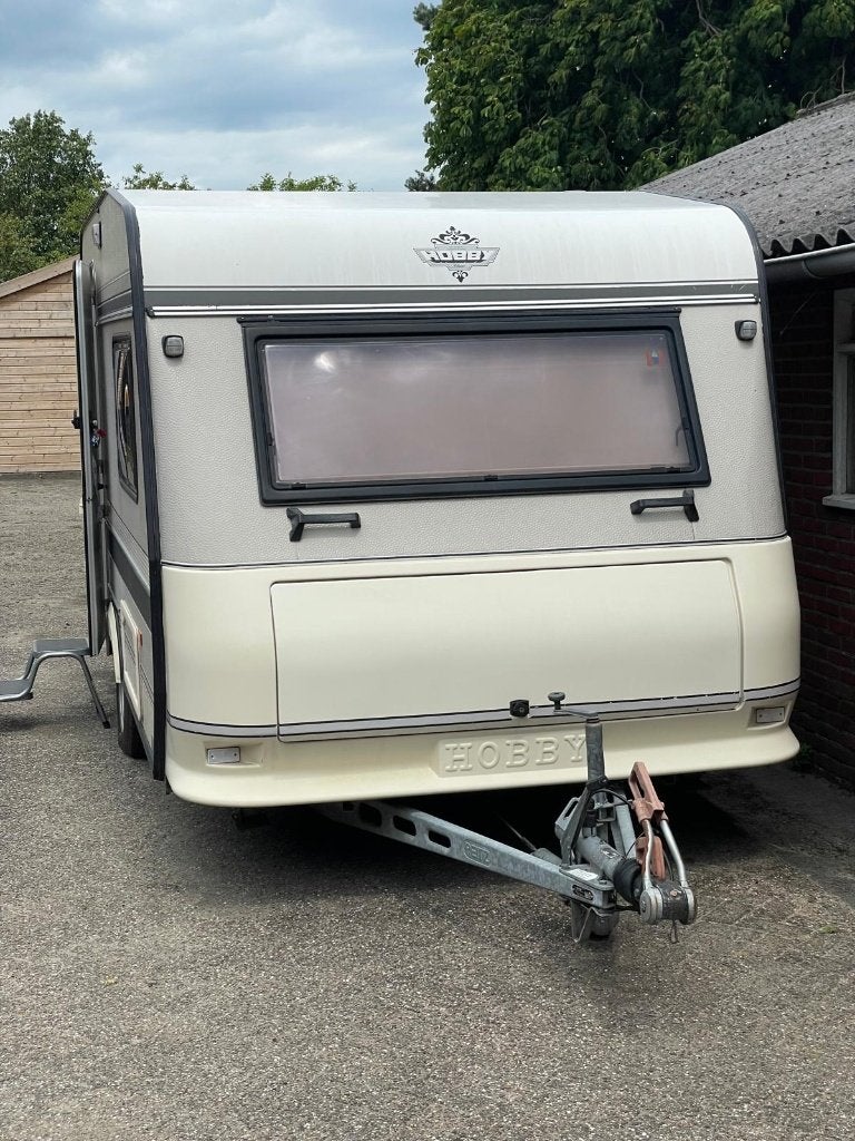 Hobby 10 C caravan 1992, Rondzit, Hobby, Koelkast, 750 - 1000 kg