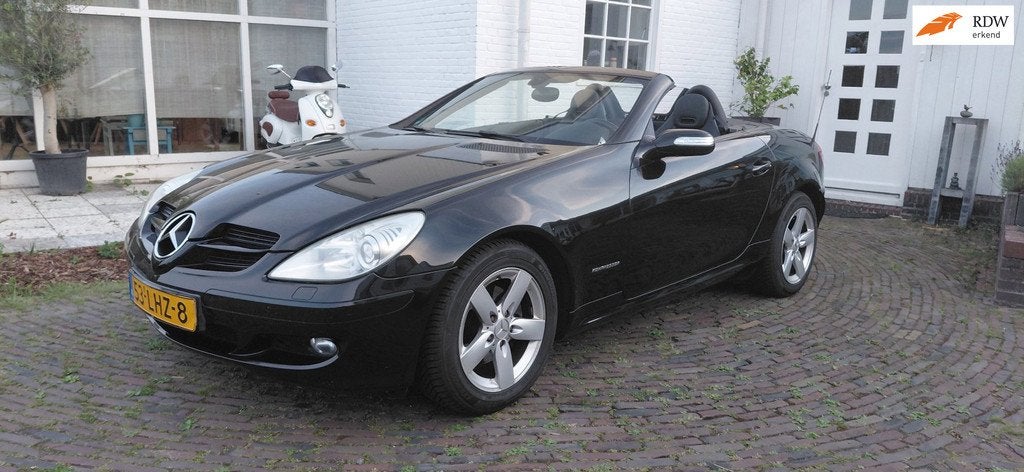 Mercedes-Benz SLK-klasse 200 K , zeer mooie en goed rijdende, Auto's, Automaat, Automatische klimaatregeling, Achterwielaandrijving