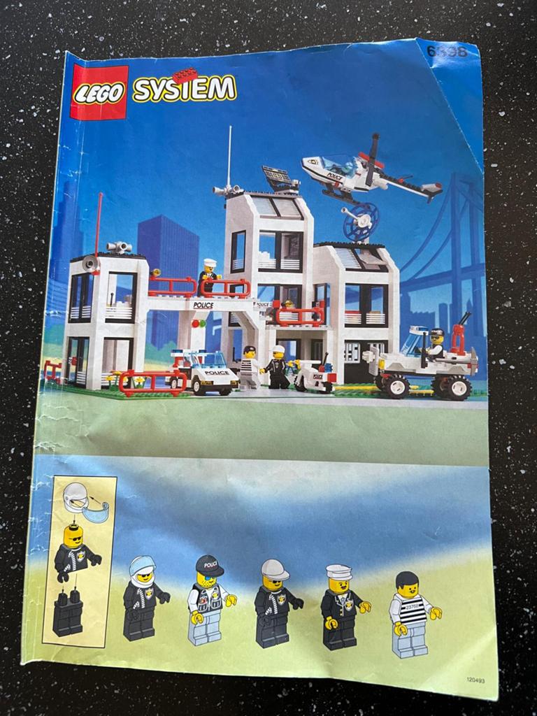 LEGO City Politiebureau 6398 - Vintage Complete Set, Lego, Ophalen of Verzenden, Compleet, Complete set
