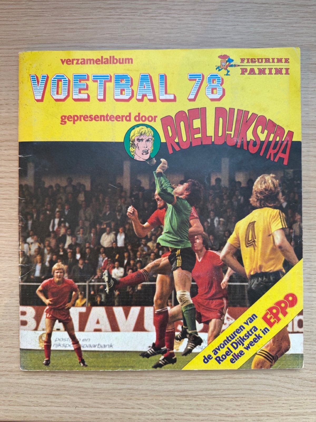 Panini Voetbal 78 Verzamelalbum - Roel Dijkstra, Ophalen of Verzenden, Gebruikt, Overige binnenlandse clubs, Boek of Tijdschrift