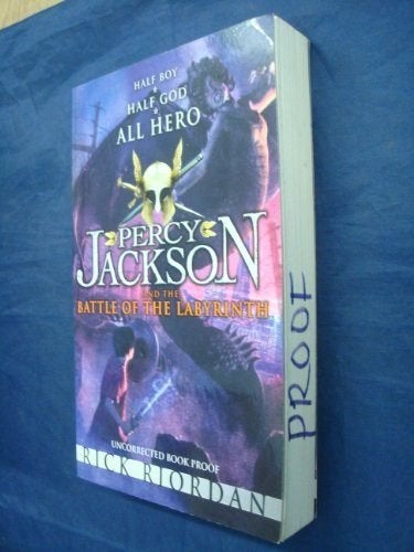 Rick Riordan - Percy Jackson and the Battle of the, Boeken, Ophalen, Zo goed als nieuw, Amerika