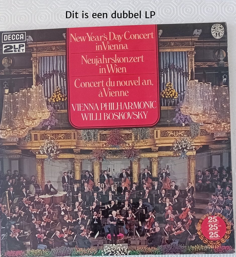Te Koop: LP New Year’s Day Concert in Vienna, 1979., Ophalen of Verzenden, Zo goed als nieuw, Dubbel-LP, Orkest of Ballet