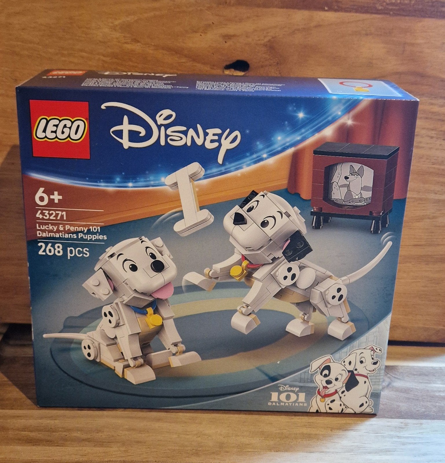 LEGO Disney 43271 Lucky & Penny 101 Dalmatiërs Puppies, Ophalen of Verzenden, Nieuw, Overige merken