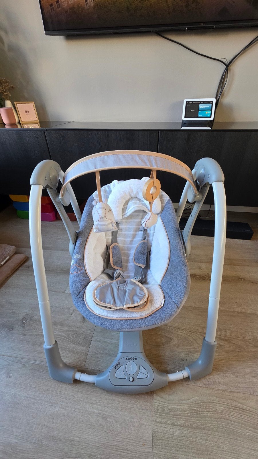 Ingenuity babyschommel op batterijen zgan, Ophalen of Verzenden, Zo goed als nieuw