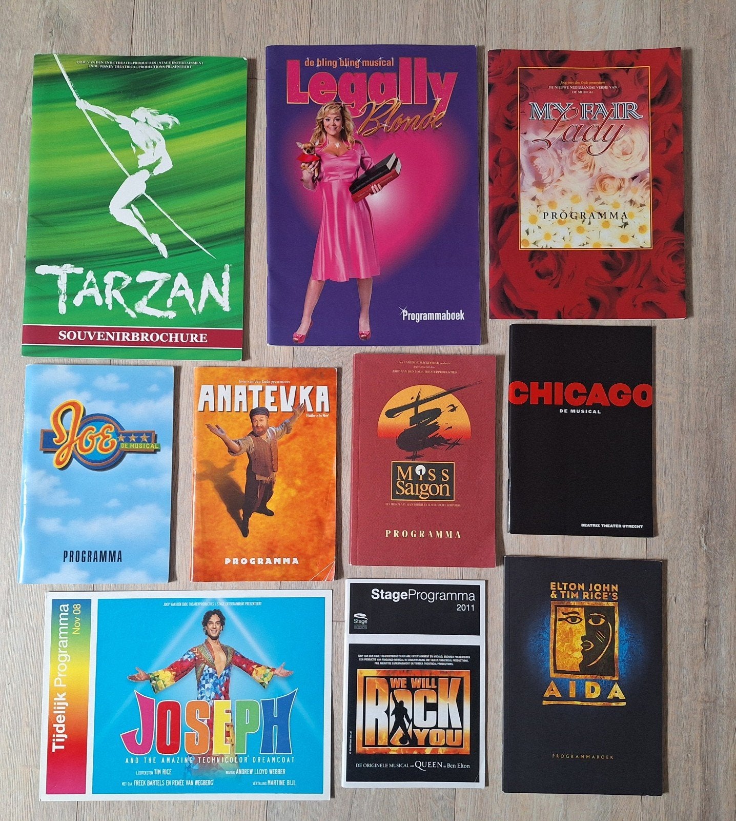 Musical programma boekjes, Ophalen of Verzenden, Zo goed als nieuw, Ballet of Musical