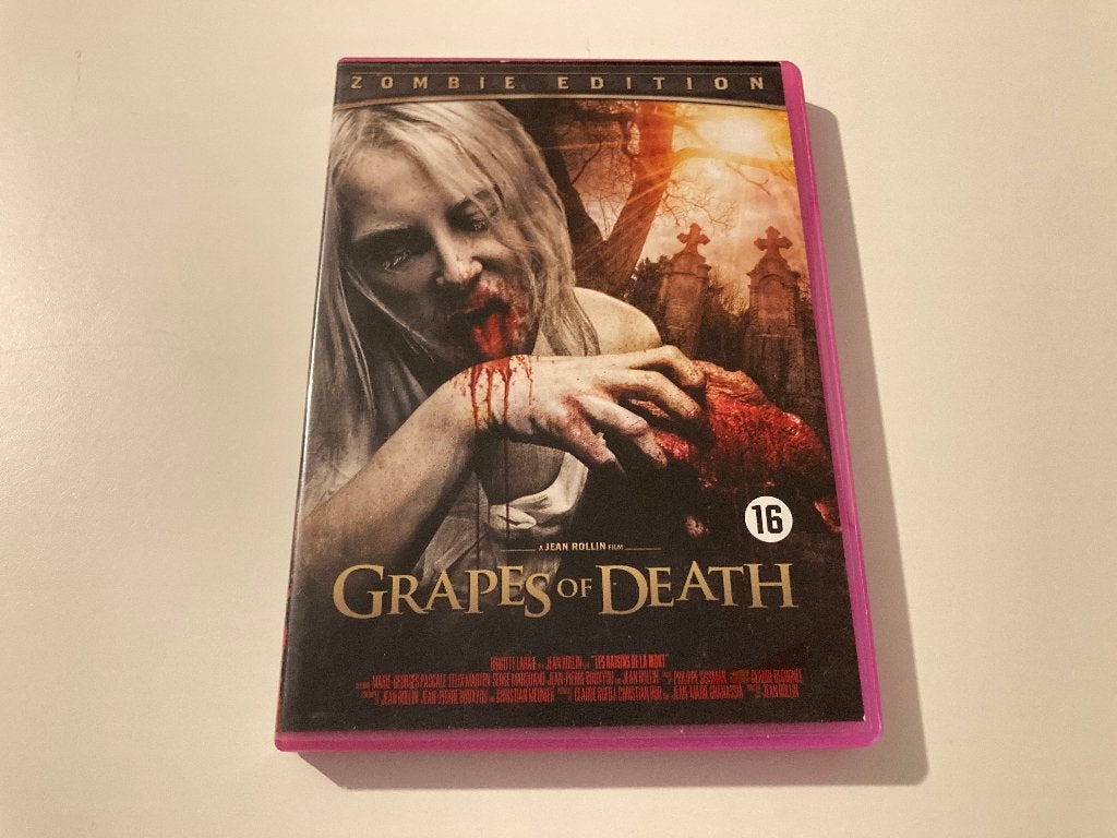Grapes Of Death Zombie Edition DVD Horror, Vanaf 16 jaar, Overige genres, Zo goed als nieuw, Ophalen of Verzenden