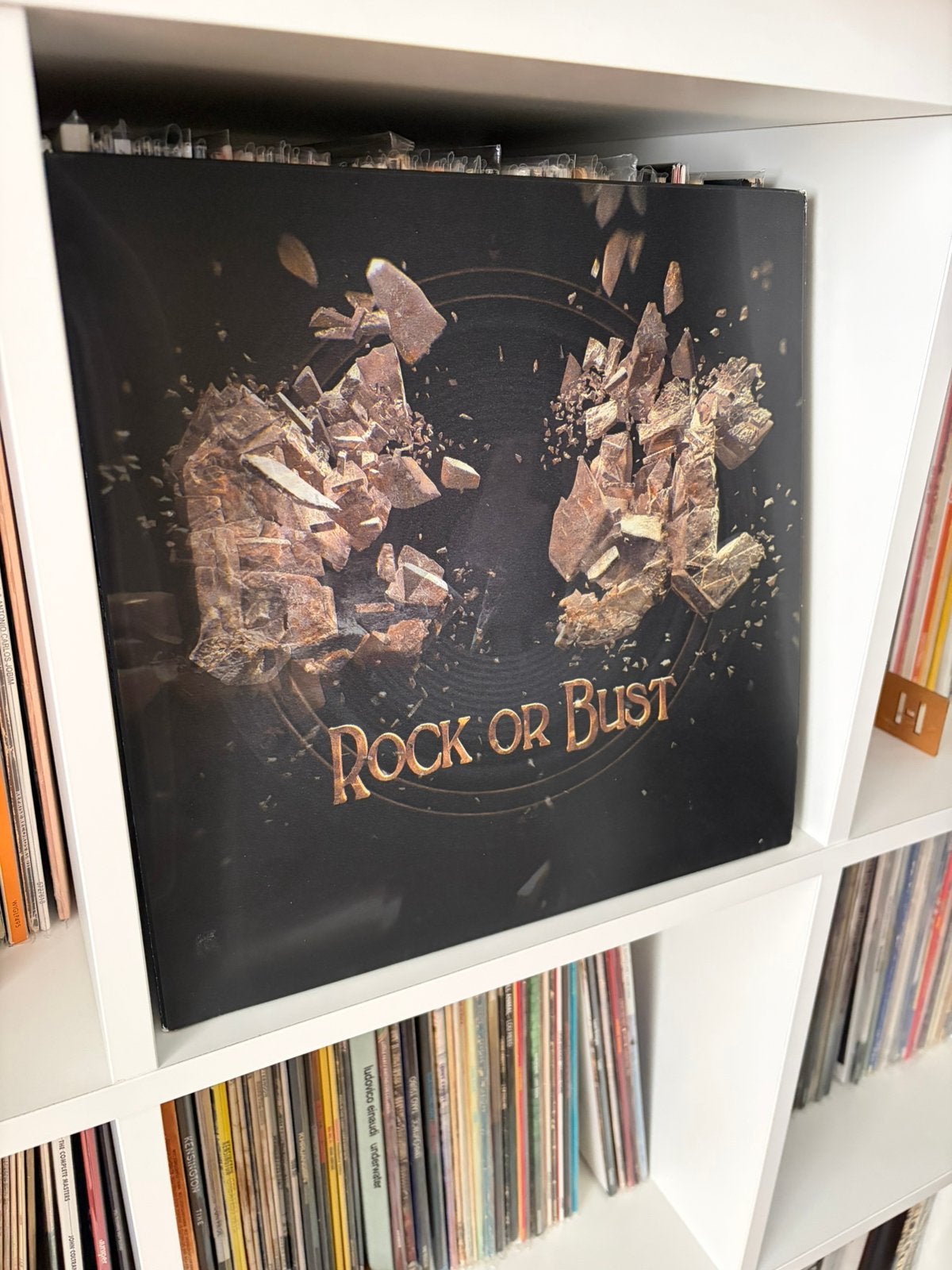 AC/DC - Rock Or Bust - Lenticular vinyl cover, Cd's en Dvd's, Ophalen of Verzenden, Zo goed als nieuw, 12 inch, Poprock