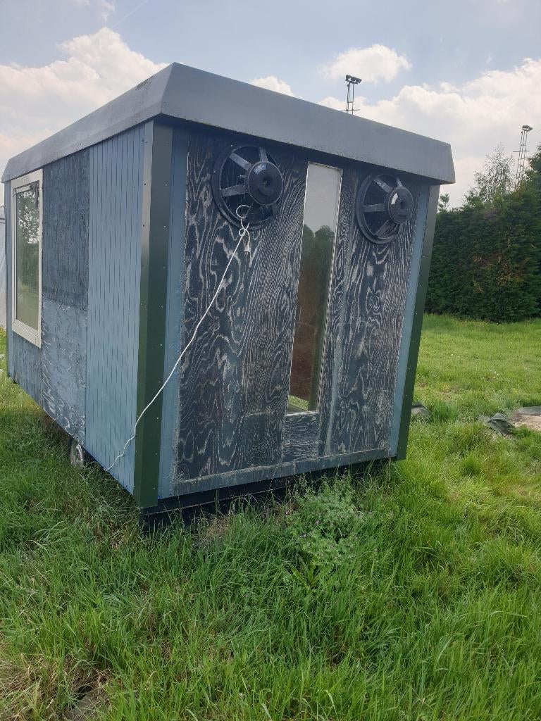 Schaftkeet snelverkeer, Doe-het-zelf en Verbouw, Bouwketen en Schaftketen, Gebruikt, Ophalen