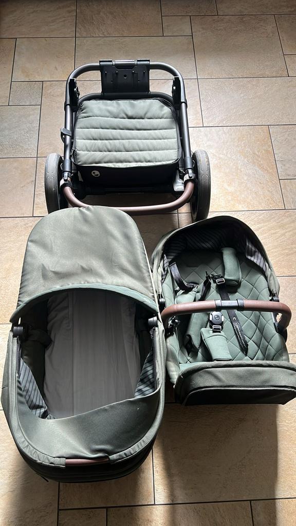Easywalker Harvey 3 Buggy met Reiswieg, Ophalen, Gebruikt, Overige merken, Verstelbare rugleuning