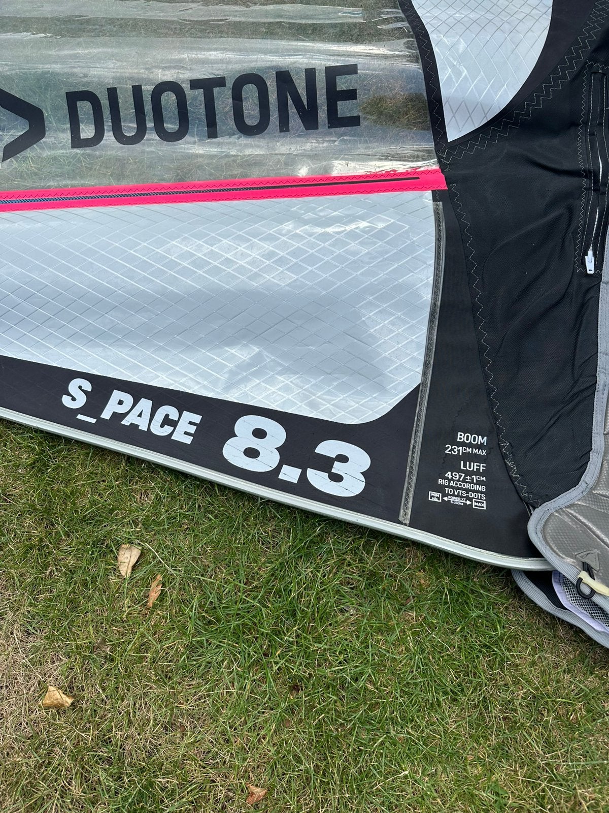 Duotone S-pace 8.3, Watersport en Boten, Ophalen, 8 m² of meer, Zeil, Duotone