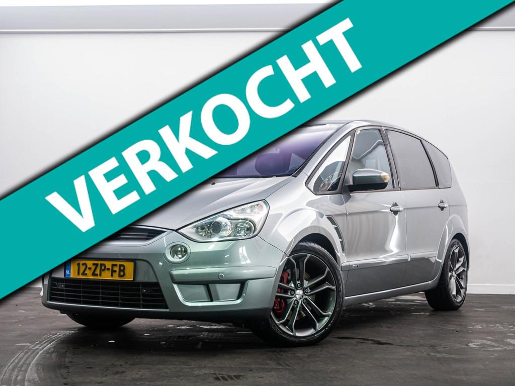Ford S-Max 2.5 Turbo Titanium 220pk 18"/Clima/Trekhaak NL!, Gebruikt, 2521 cc, Handgeschakeld, 93 €/maand