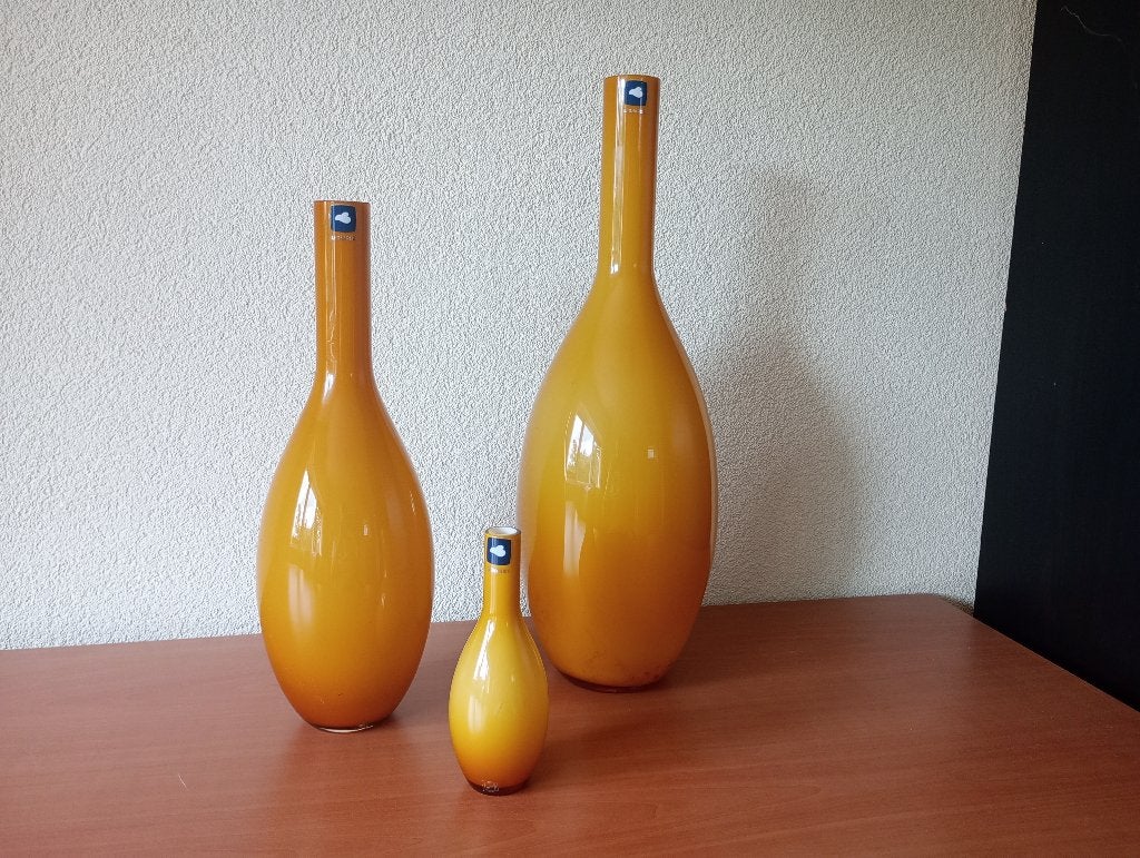 vazen, Ophalen, Zo goed als nieuw, Bruin, Glas