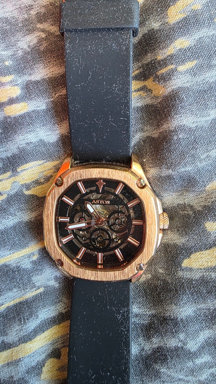 Astos Horloge, Overige merken, Overige materialen, Gebruikt, Polshorloge