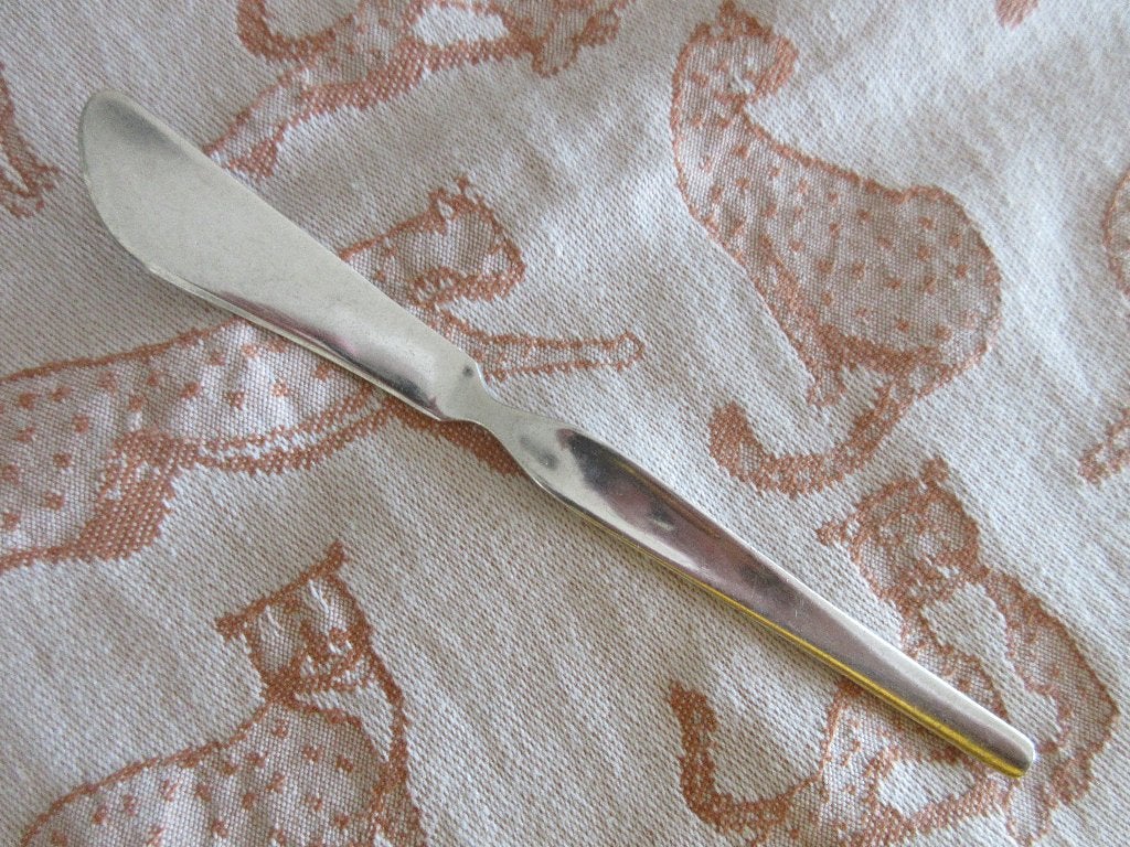 Gero 100 model 248 Evolution Botermesje, Gebruikt, Gero, Ophalen of Verzenden, Zilver