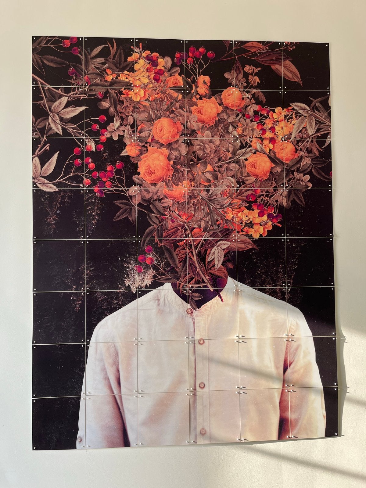 Ixxi schilderij, Huis en Inrichting, Meerkleurig, Papier/karton, Ophalen of Verzenden, Zo goed als nieuw