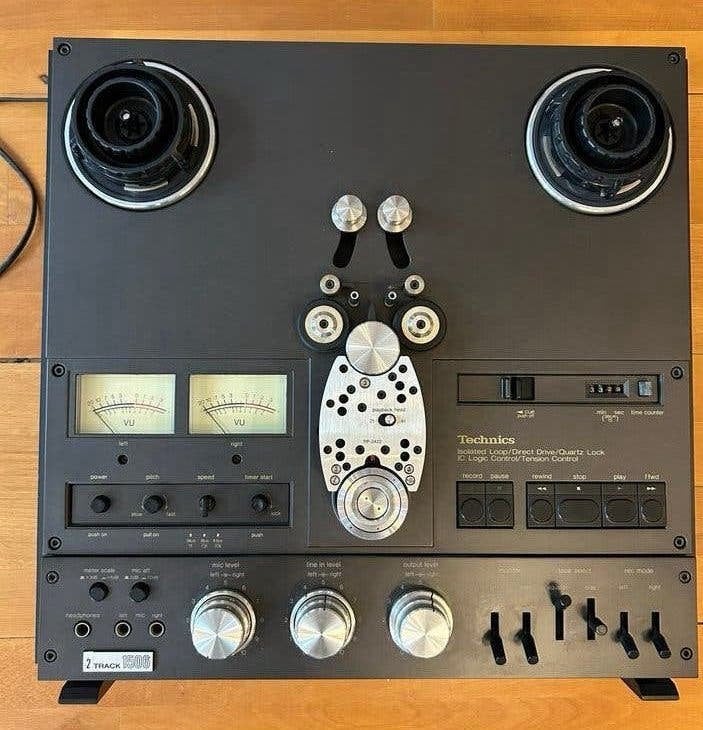 Technics 1506 US, Ophalen, Bandrecorder, Met banden