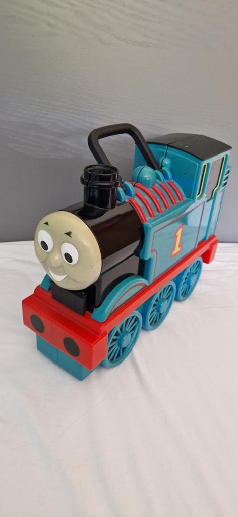 Oude thomas de trein treintjes met bewaar koffer, Antiek en Kunst, Ophalen of Verzenden