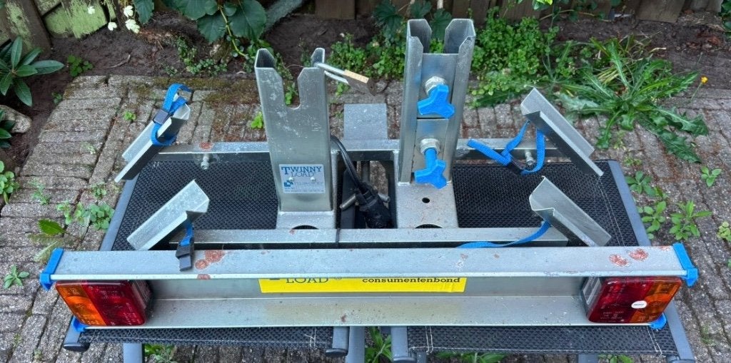 Twinny Load trekhaak fietsendrager voor 2 fietsen, Ophalen of Verzenden, 2 fietsen, Gebruikt, Trekhaakdrager