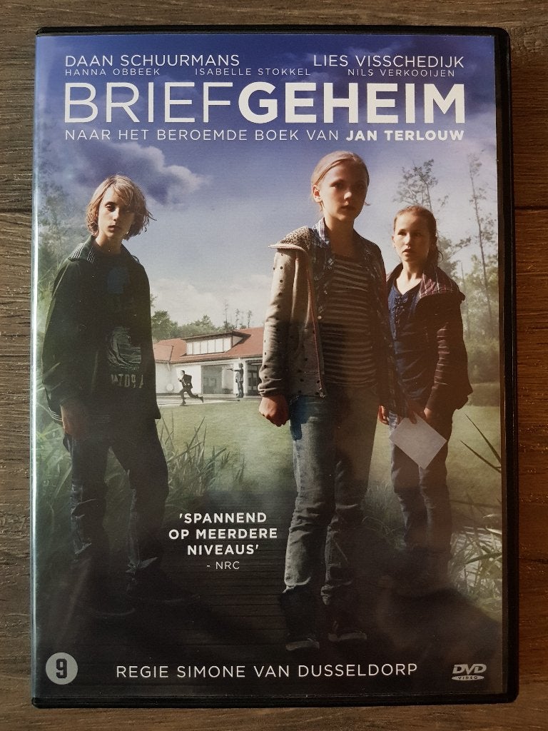 Dvd Briefgeheim - Naar het boek van Jan Terlouw - (nieuw!), Cd's en Dvd's, Overige genres, Vanaf 9 jaar, Ophalen of Verzenden