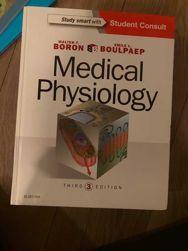 Medical Physiology 3e - Boron & Boulpaep, Boeken, Ophalen of Verzenden, Beta, Zo goed als nieuw, Niet van toepassing