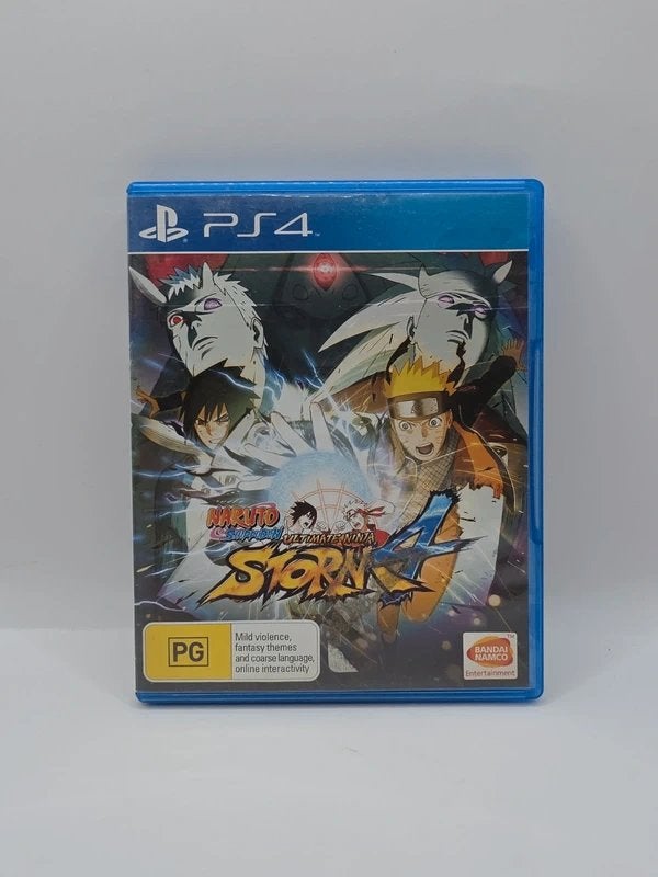 Naruto Shippuden Ultimate Ninja Storm 4 PS4, Sony City 1-7-1 Konan, Minato-ku Tokyo 108-0075 Japan, support@playstation.com,, Gebruikt