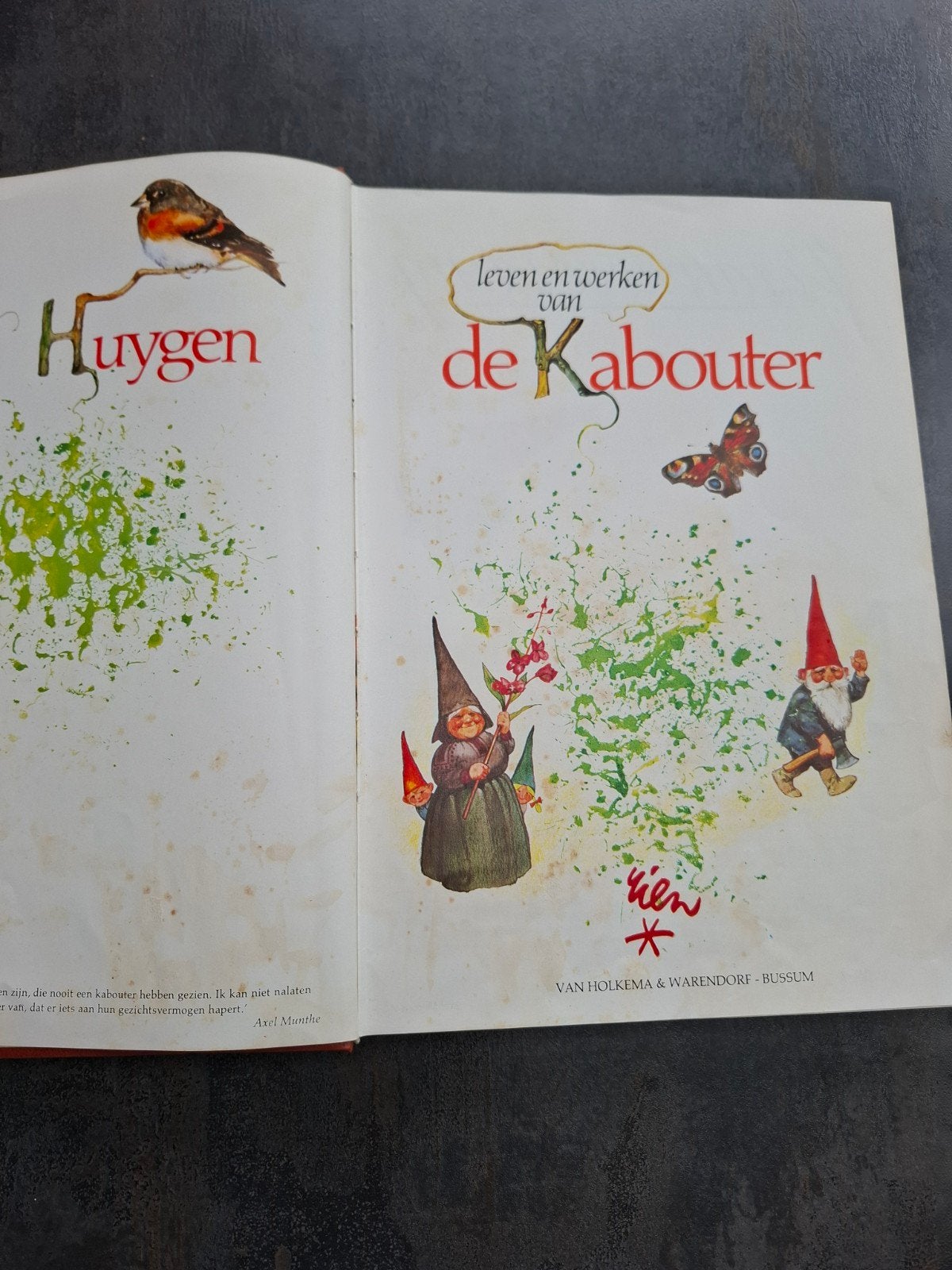 Rien Poortvliet,  de Kabouter, in goede staat!, Ophalen of Verzenden, Gelezen, Rien Poortvliet, Prentenboek