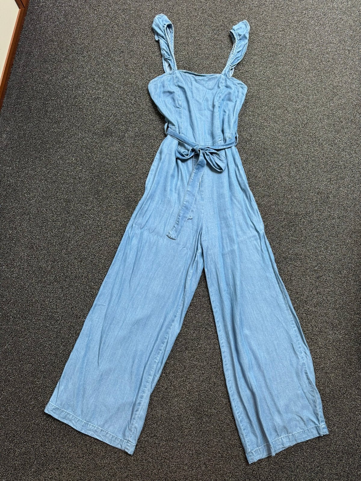 Nieuwe Denim jeans spijker jumpsuit maat 36, Ophalen of Verzenden, Nieuw, Maat 36 (S), Blauw
