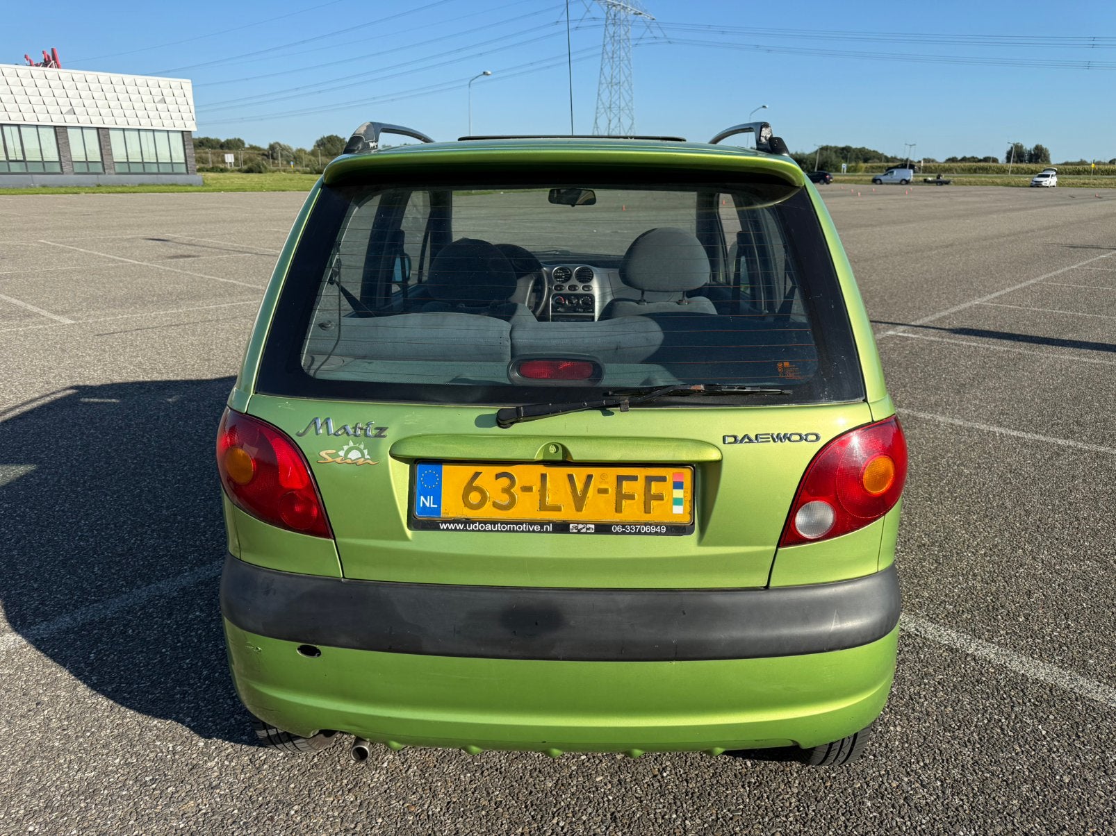 Daewoo Matiz 0.8/APK OKT 2027/DAKRAAM/NAP, Auto's, Voorwielaandrijving, Stof, Origineel Nederlands, Bedrijf