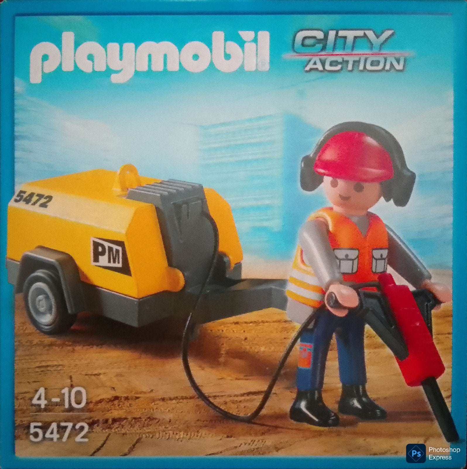 City Action Werkman Met Drilboor 5472, Ophalen of Verzenden, Gebruikt, Complete set