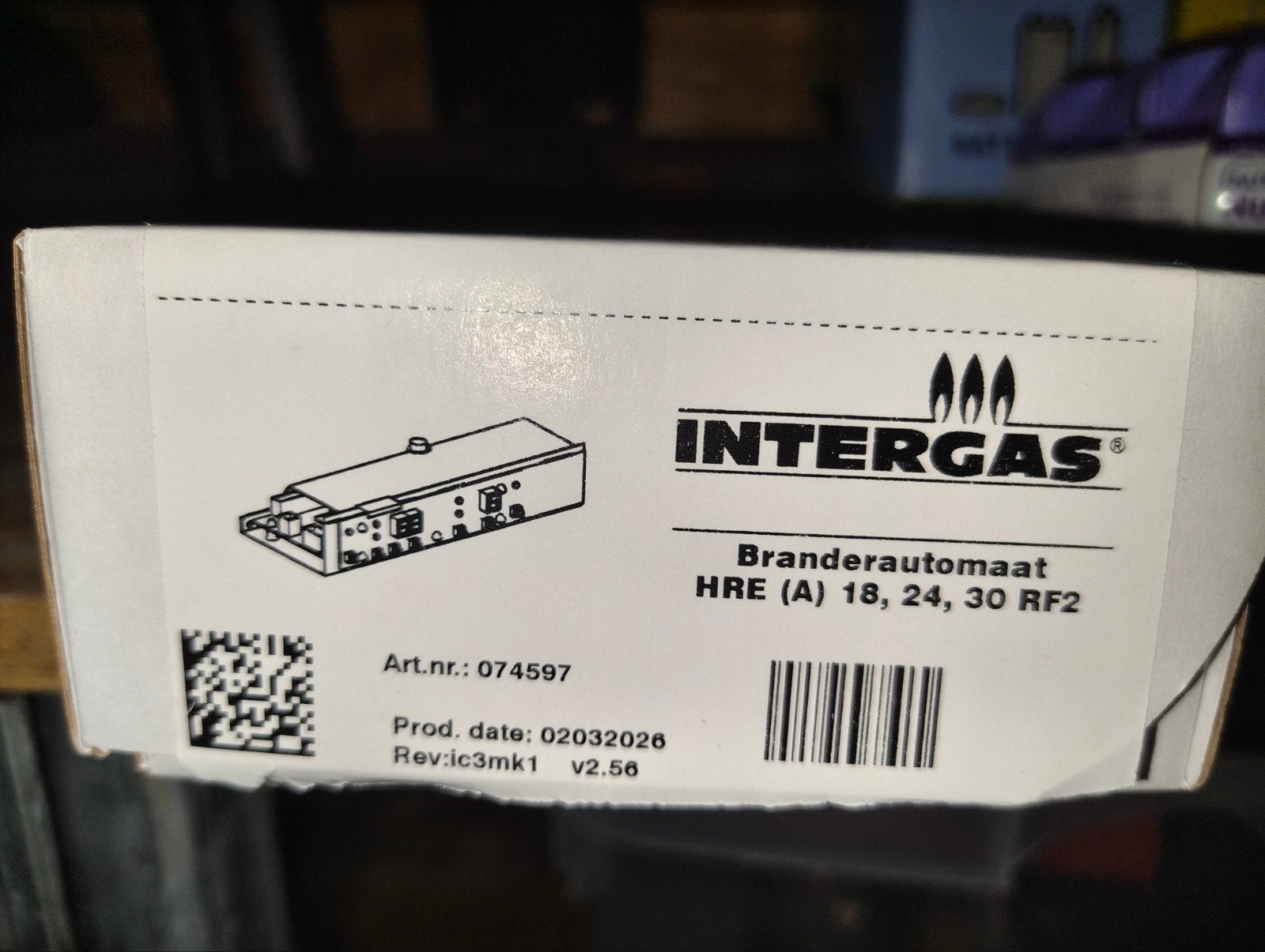 Intergas Branderautomaat HRE (A) 18, 24, 30 RF2, Minder dan 30 cm, Hoog rendement (Hr), Cv-ketel of Combi-ketel, Nieuw