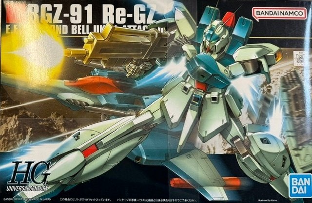 Coelianmodels, Bandai, Rgz-91 Re-GZ, 1/144, € 34,99, Overige merken, 1:50 of kleiner, Overige typen, Nieuw
